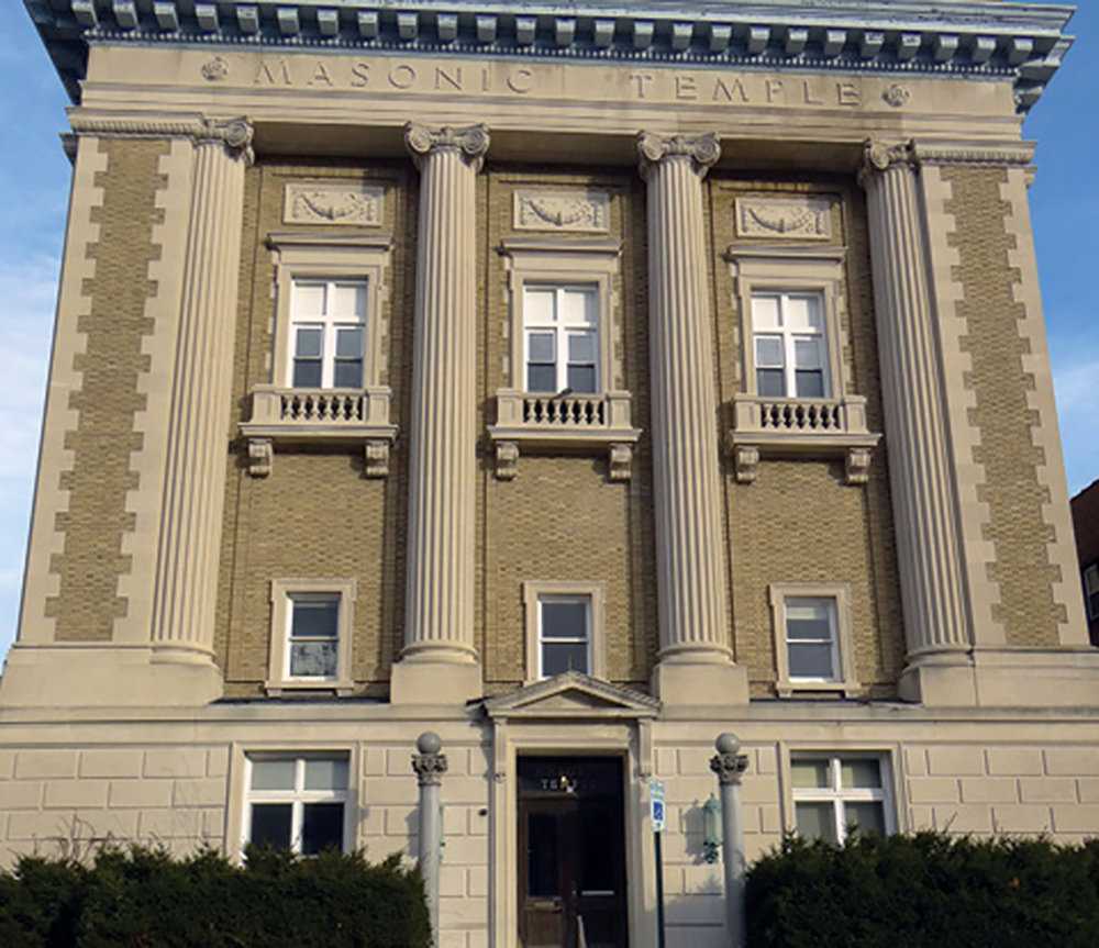 The proposal would convert the former Masonic Temple into a boutique hotel.