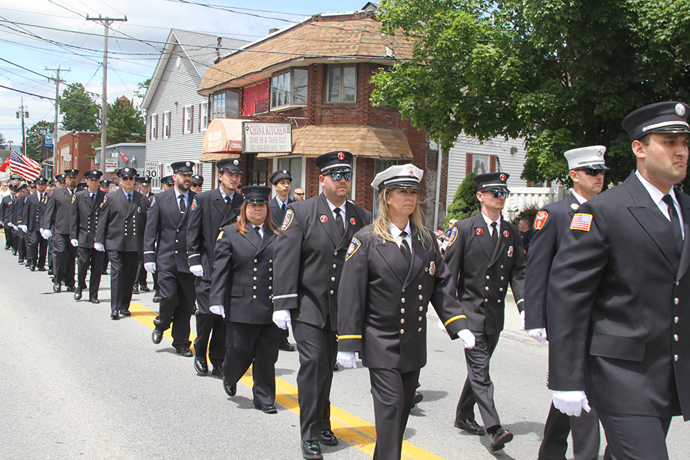Ulster County Battalion 4 (Wallkill, Walker Valley, Shawangunk Valley, Gardiner, Pine Bush, Modena and Clintondale) marched en masse, with more than 60 in the line of march.