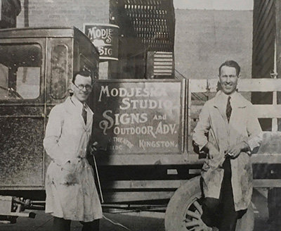 Friends of Historic Kingston will present “Signs of the Times, The Modjeska Sign Studio, Kingston, New York”.