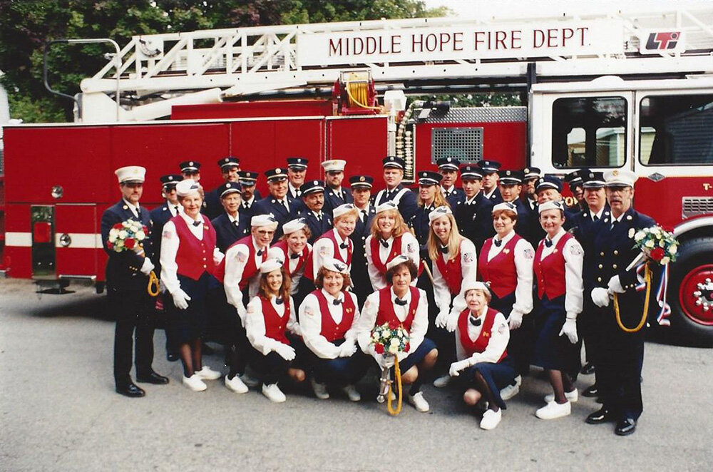 Middle Hope Ladies Auxiliary and company members.