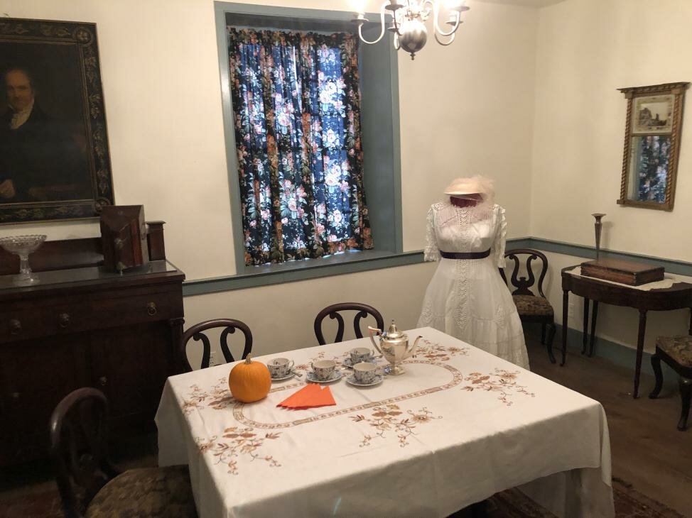 Various rooms of the Jacob T. Walden House.